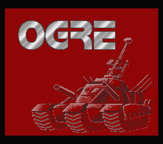 Ogre title screen for MSX2